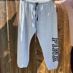 Pink sweats